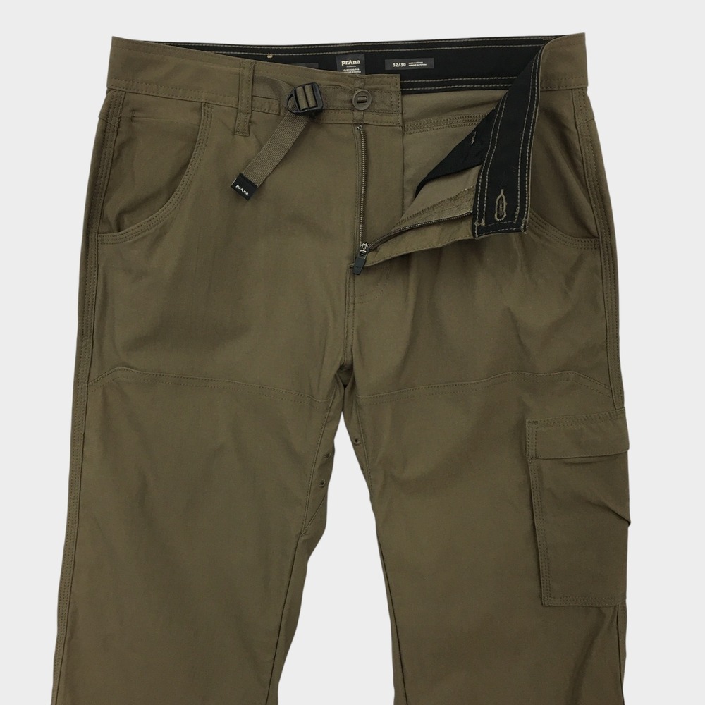Prana Zion II Relaxed Fit Cargo Hiking Pants Mens 32x30 Brown Stretch Outdoor